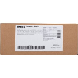 Haribo salte sutter 3 kg. ca. 840 stk.
