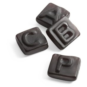 Haribo ABC lakrids 2 x 2 kg. 