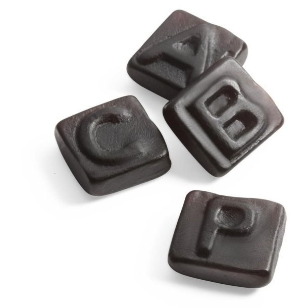 Haribo ABC lakrids 2 x 2 kg. 