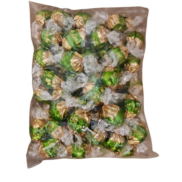 Italienske Chokolade Praliner med Pistagesmag 1 kg ca. 65 stk.