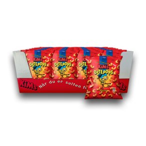 Kims chips ostepops 24 ps x 25 g