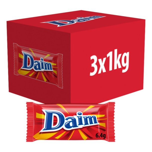 Daim Mini Bulk  - 3 x 1 kilo