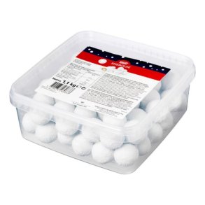 Toms Snebolde i boks 1,1 kg ca. 65 stk.