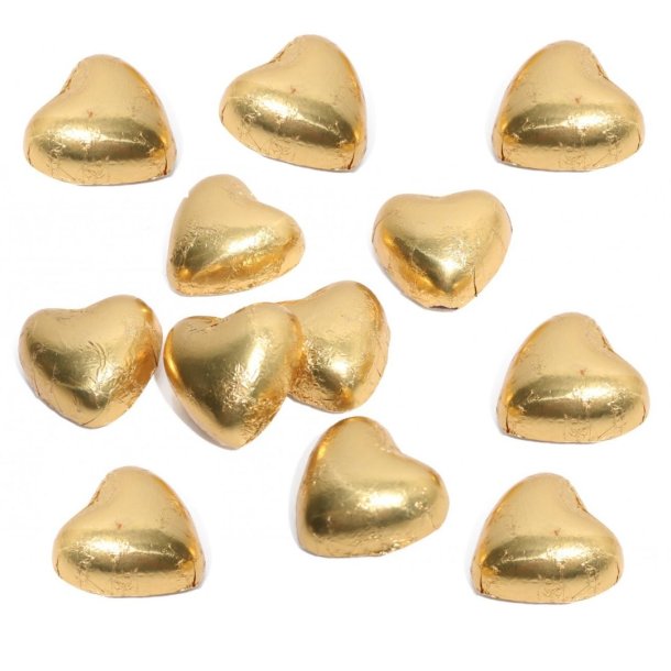 Guld Hjerter 120 stk.