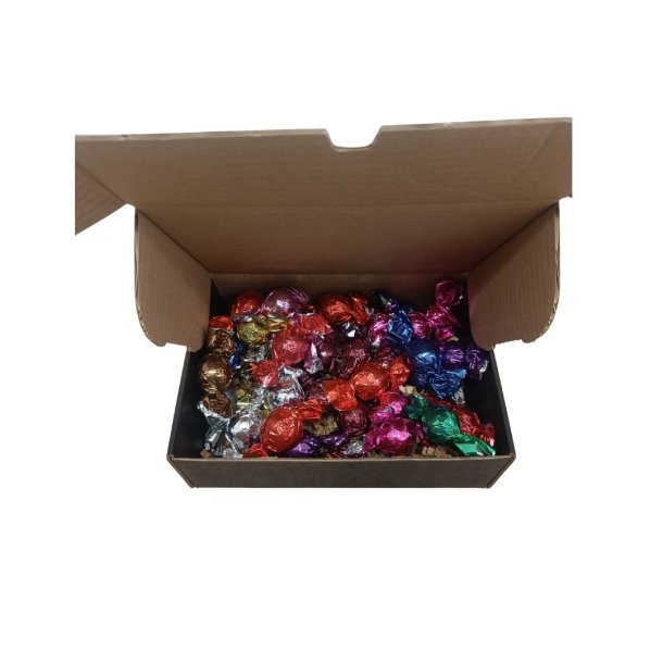 Gaveske med kvalitets chokoladekugler 500 g 