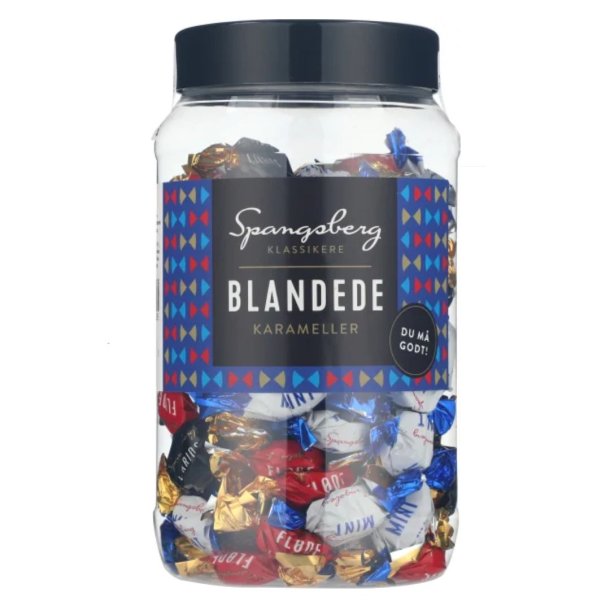  Spangsberg Blandede Karameller 1 x 600 g
