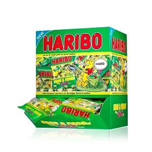 Miniposer Haribo  - 90 stk. Eggs &amp; Frogs 