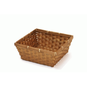Tom Gavekurv ( 25 x 25x 10 cm)Brun