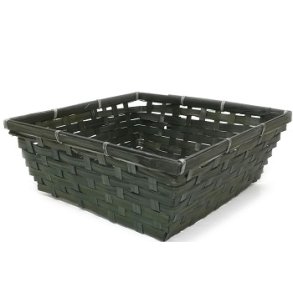 Tom Gavekurv sort ( 30x30x12 cm)