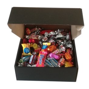 Gaveske med luksus chokolade -  1 kilo