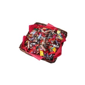 Gavekurv ( saml selv)- 1 kilo luksus chokolade / karamel 