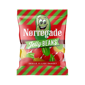 Nrregade Miniposer - ca. 100 stk. Jelly Beans