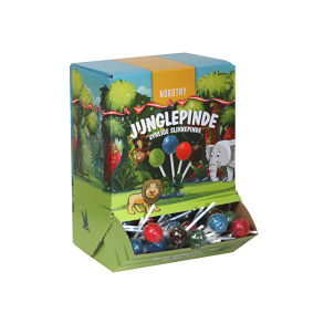 Junglepinde ( 90 stk. ). Indpakkede blandede syrlige. ( kort dato 23/12 )