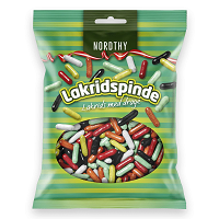 Lakridspinde - 650 gram