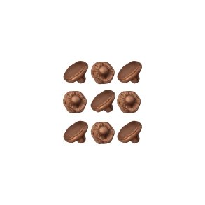 Skumsvamp med mlkechokolade - Ca 250 stk