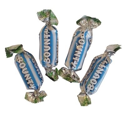 Miniature Bounty - Ca. 250 stk. - Indpakket slik - Sliknet.dk