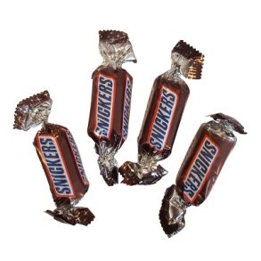 Miniature Snickers -  Ca. 250 stk.