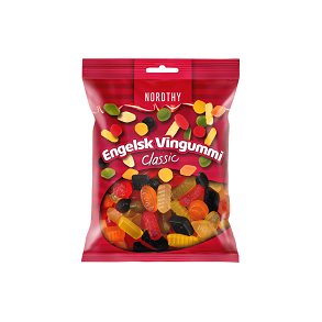 Engelsk Vingummi. 900 gram