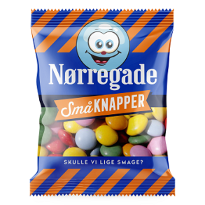 Nrregade Miniposer -  ca. 100 stk. Sm Knapper