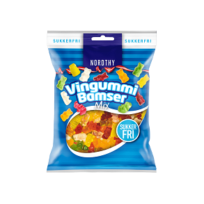 Sukkerfri Vingummi Bamser